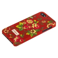 Накладка Cath Kidston для iPhone 5 (вид 15) крупные цветы на красном