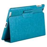 Чехол  для iPad 4 3 2 голубой 6498