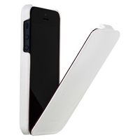 Чехол Faishion для iPhone 5s 5 с откидным верхом белый